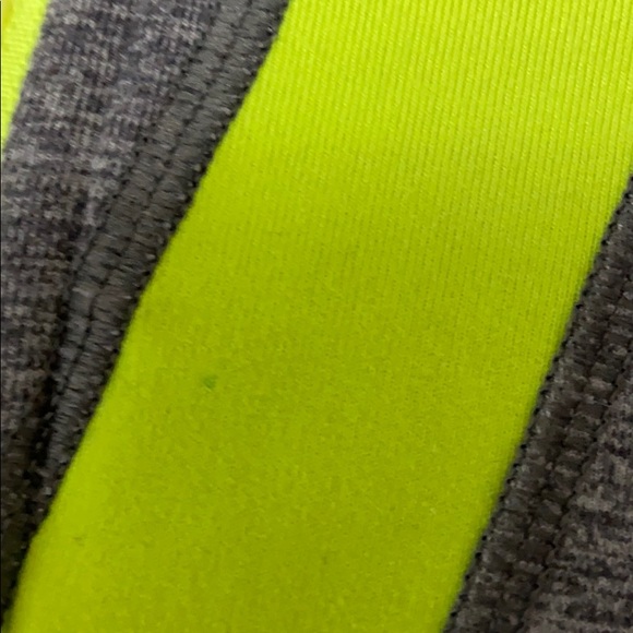Ivivva Grey & Fluorescent Yellow Jacket/Sweater - Picture 6 of 7
